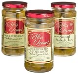 Review Miss Leone's  / Miss Leone's Stuffed Queen Olives: Almonds, Garlic Almond, Hickory Almond, 12-Ounce Jars (Pack of 3)
