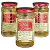 Miss Leone's Stuffed Queen Olives: Almonds, Garlic Almond, Hickory Almond, 12-Ounce Jars (Pack of 3)