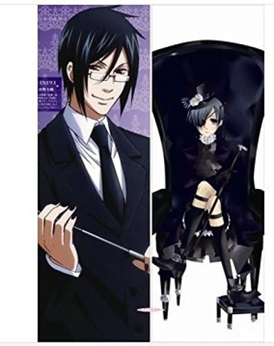 Sunny Daily Anime Dakimakura: Black Butler, Kuroshitsuji, Sebastian Michaelis, Hugging Pillow Case