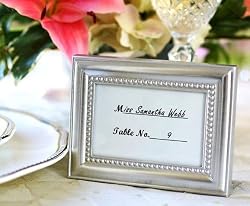 Beautifully Beaded Photo Frame/Placeholder As seen in the hit movie 27 Dresses