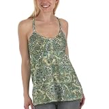 Juniors  Mossimo Supply Co. Smocked Camisole - Green Paisley