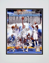 Buy Dallas Mavericks 2006 Western Conference Champions Composite Double Matted 8 x 10 Photograph (U by Photo File
