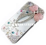 Bling Crystal Silver Angel Case Cover for Iphone 4 & 4S AT&T Verizon Sprint