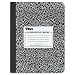 TOPS 63795 - Composition Book w/Hard Cover, Wide Rule, 9-3/4 x 7-1/2, White, 100 Sheets/Pad-TOP63795