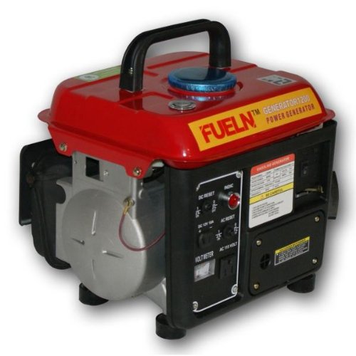 New 1250 Watt 2 Cycle Portable Generator Camping