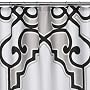 Dwell English Garden Shower Curtain - Grey (72x72")
