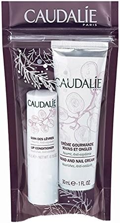 Caudalie Hand Cream and Lip Conditioner Winter Duo