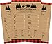 Woodland Rustic Buffalo Plaid Baby Animal Matching Baby Shower Game - 24 count