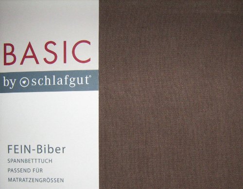 SCHLAFGUT Fein-Biber Spannbettlaken,