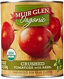 Muir Glen Organic Crushed Tomatoes with Basil, 28 Oz