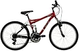 51HmgOluYOL. SL160  Realm Cycles Contour 1.0 Boys Dual Suspension Mountain Bike (24 Inch Wheels, Red Black)