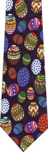 Easter Eggs All Over New Novelty Necktie Tie