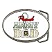 Belt Buckle of Proud Army Dad (U.S. Army Parent)