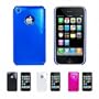 Apple iPhone 3G 3Gs 8GB 16GB 32GB Glossy Window Slim Fit Crystal Case Back Cover Protector + Free Screen Protector (Many Colors Available)