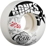 Bones PRO Series STF Street Tech Formula Skateboard Wheels - Craig 50mm (Set of 4)