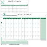 60 Day Erasable Reversible Planner 38 in. x 24 in. Made by PlanetSafe®