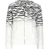 FULL TILT Zebra Girls Hoodie - White