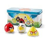 Red Bird (~1.8 ), White Bird (~2.1 ), Yellow Bird (~2 ): Angry Birds 3 Mini-Figure Tin Box Gift Set