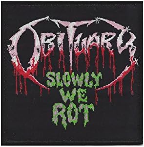 Obituary - Slowly We Rot - Patch