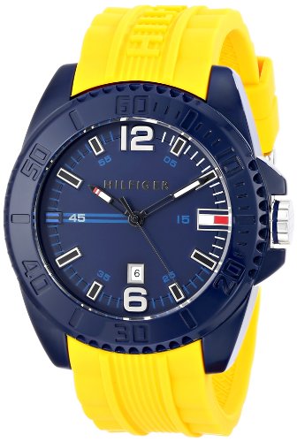 Tommy Hilfiger Men's 1791043 Analog Display Quartz Yellow Watch