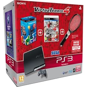 Pack D�couverte PS Move + Virtua Tennis 4 + Raquette