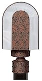 3139 Outdoor Light Post Fixture in Rust