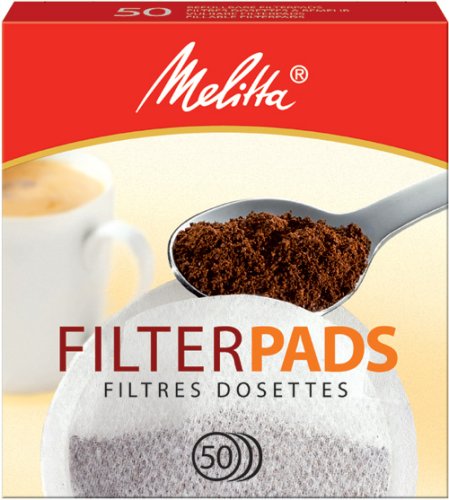 Melitta FilterPads (50 count) For the Senseo and other Pod Coffee Machines