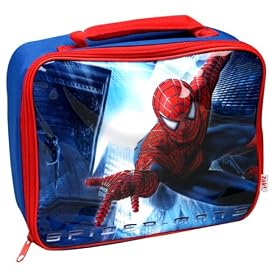 Official Spiderman 3 Lunch Bag - 100% PVC Free!