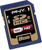 PNY Optima 8GB SDHC Class 4 Flash Memory Card P-SDHC8G4-EF