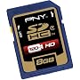 PNY 8 GB SDHC Class 4 Flash Memory Card P-SDHC8G4-FS
