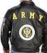 U.S. Army Patriotic Leather Bomber Jacket