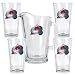 Colorado Avalanche NHL 4pc Pint Ale Glass & 60oz Pitcher Set - Primary Logo