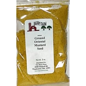 Oriental Mustard Seed, Ground, 2 oz.