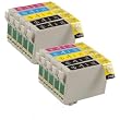 ***CALIDAD SUPERIOR*** 10 x EPSON COMPATIBLE INK CARTRIDGES FOR STYLUS S22, SX125, SX130, SX225 SX235W, SX400W, SX420W, SX425W, SX430, SX435W, SX440W, SX445W, 4 x Black, 2 x Cyan, 2 x Magenta, 2 x Yellow