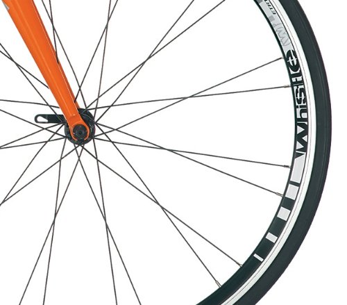 Whistle Modoc Sora-18 Mens Road Bike - White/Orange, 54-cm