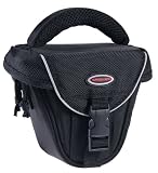 Vanguard Peking 12Z Small Polyester Water-Resistant Black Zoom Bag for Camera Body and One Lens