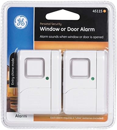 GE Personal 45115 3 pack Security Window/Door Alarm (2 pack)