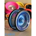 HENRYS Lizard Yoyo / Yo-Yo, blau, inkl. Trickb�chlein