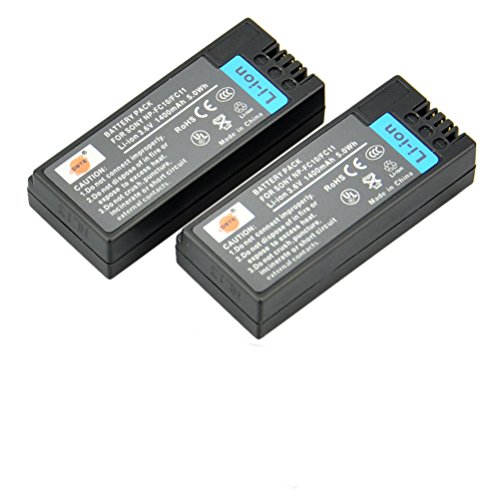 DSTE® 2x NP-FC10 Replacement Li-ion Battery for Sony Cyber-shot DSC-F77 DSC-F77A DSC-FX77 DSC-P10 DSC-P12 DSC-P2 DSC-P3 DSC-P5 DSC-P7 DSC-P8 DSC-P9 DSC-V1 Camera as NPFC10 Np-fc11 DSTE® 2x NP-FC10 Replacement Li-ion Battery for Sony Cyber-shot DSC-F77 DSC-F77A DSC-FX77 DSC-P10 DSC-P12 DSC-P2 DSC-P3 DSC-P5 DSC-P7 DSC-P8 DSC-P9 DSC-V1 Camera as NPFC10 Np-fc11