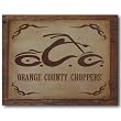 Nostalgic Orange County Choppers Tin Sign : Logo