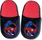 Transformers Optimus Prime Ready to Strike Scuff Slippers for toddlers/boys in Navy Blue