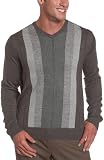 Geoffrey Beene Mens Highline V-Neck Sweater