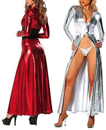 BCK Womens Ladies Frill PVC Celeb Bodycon Mini Dress