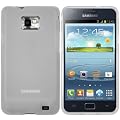 mumbi TPU Schutzh�lle Samsung Galaxy S2 Plus i9105P H�lle transparent weiss