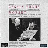 Mozart: Sinfonia Concertante in E-Flat / Divertimento in E-Flat