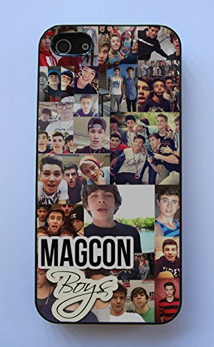 MAGCON BOYS Collage Nash Grier Cameron Dallas Fitted Snap on Case for iPod 5 Touch