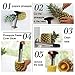 [LIFETIME GUARANTEE] Stainless Steel Cutting Blade Pineapple Easy Peeler Slicer and De-Corer...