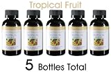 Elegant Expressions Tropical Fruit Warming Oils - Box of 5pc / 55 ml ea