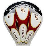 USC Trojans 3 Pack Headcover from Team Golf