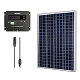 RENOGY® Solar Kit Bundle 100W: 100Watts Polycrystalline Solar Panel UL Listed + Charge Controller MC4 Adapter Cable
